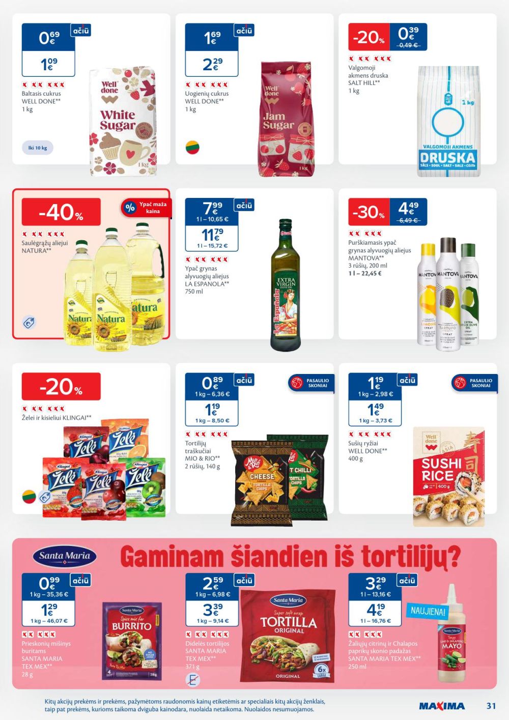 maxima - MAXIMA - Kaininis leidinys Nr.30 (2025 07 22 - 2025 07 28) - page: 31 maxima - MAXIMA - Kaininis leidinys Nr.30 (2025 07 22 - 2025 07 28) - page: 31