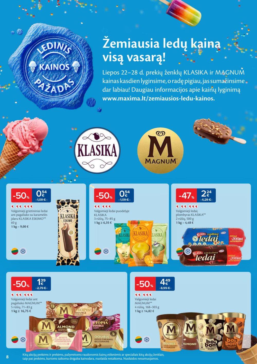 maxima - MAXIMA - Kaininis leidinys Nr.30 (2025 07 22 - 2025 07 28) - page: 8 maxima - MAXIMA - Kaininis leidinys Nr.30 (2025 07 22 - 2025 07 28) - page: 8