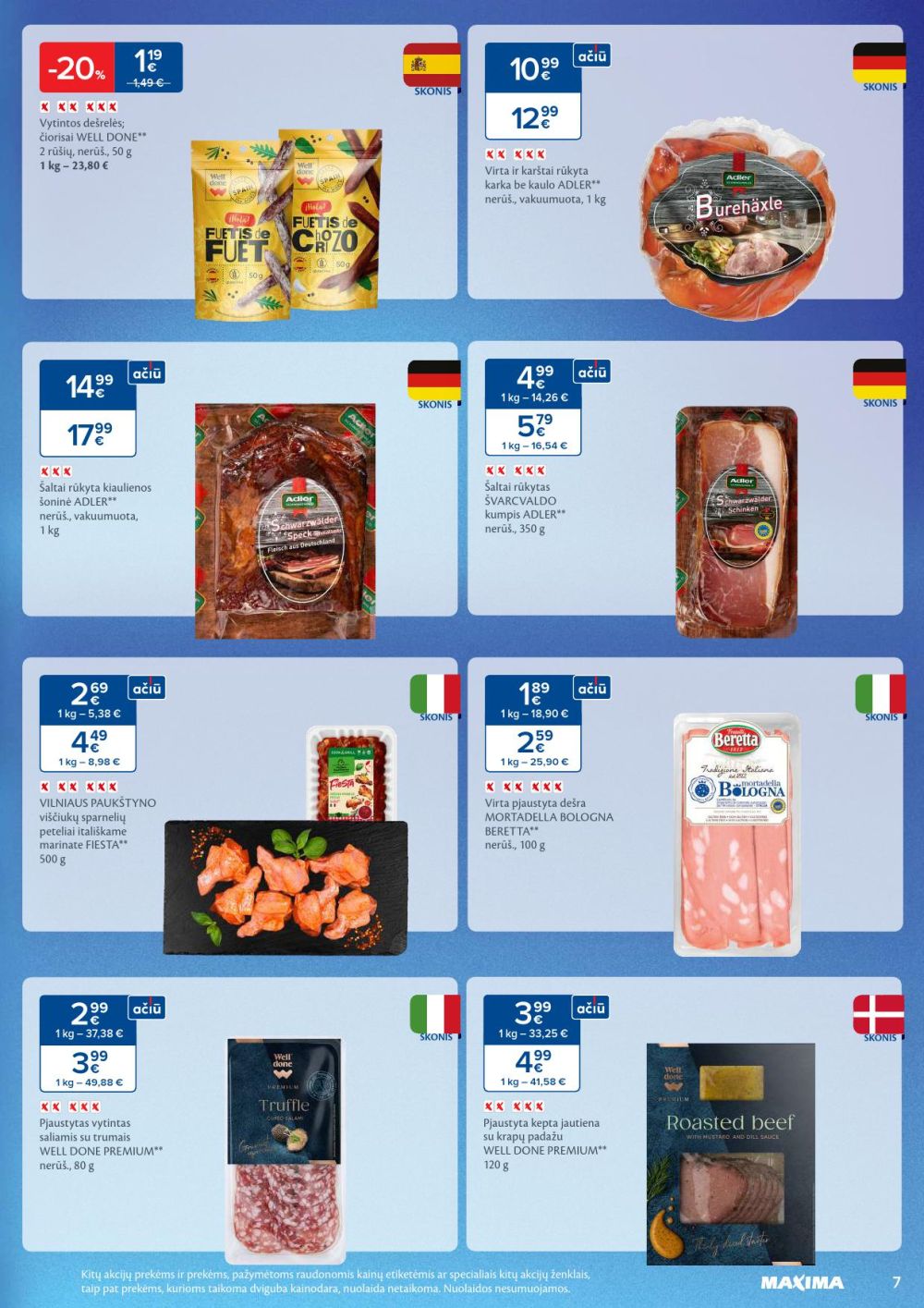 maxima - MAXIMA - Europos Mėnuo (2025 07 29 - 2025 08 25) - page: 7