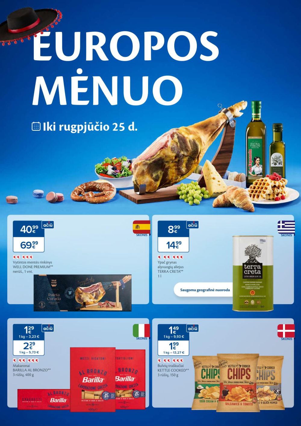 maxima - MAXIMA - Europos Mėnuo (2025 07 29 - 2025 08 25)