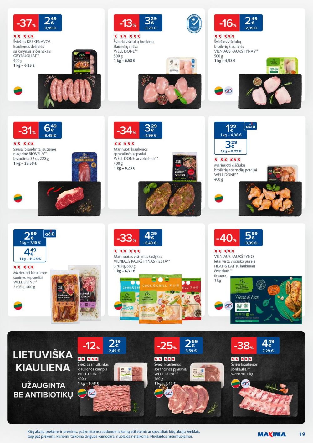 maxima - MAXIMA - Kaininis leidinys Nr.31 (2025 07 29 - 2025 08 04) - page: 19