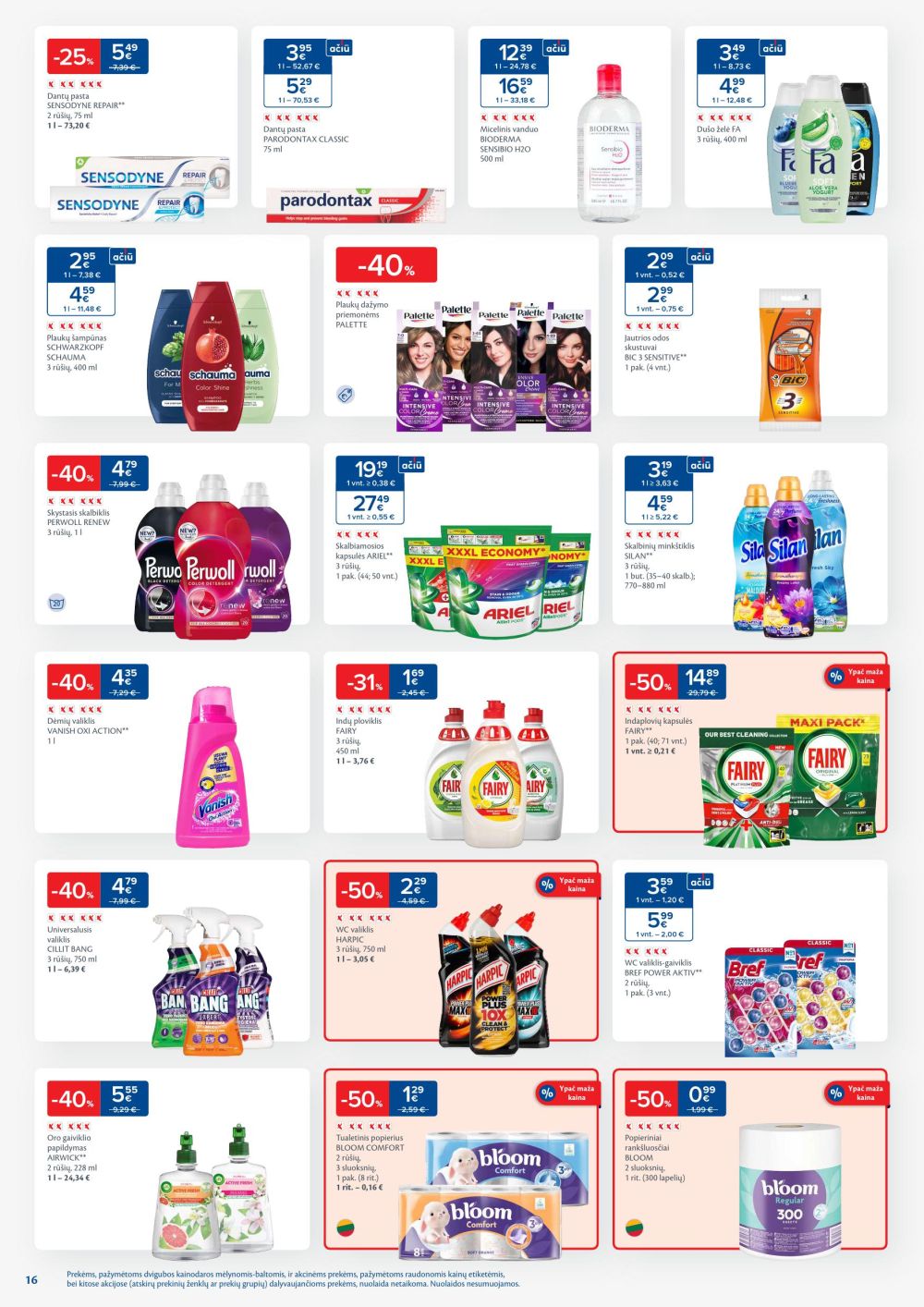 maxima - MAXIMA - Kaininis leidinys Nr.1 (2025 12 29 - 2026 01 05) - page: 16