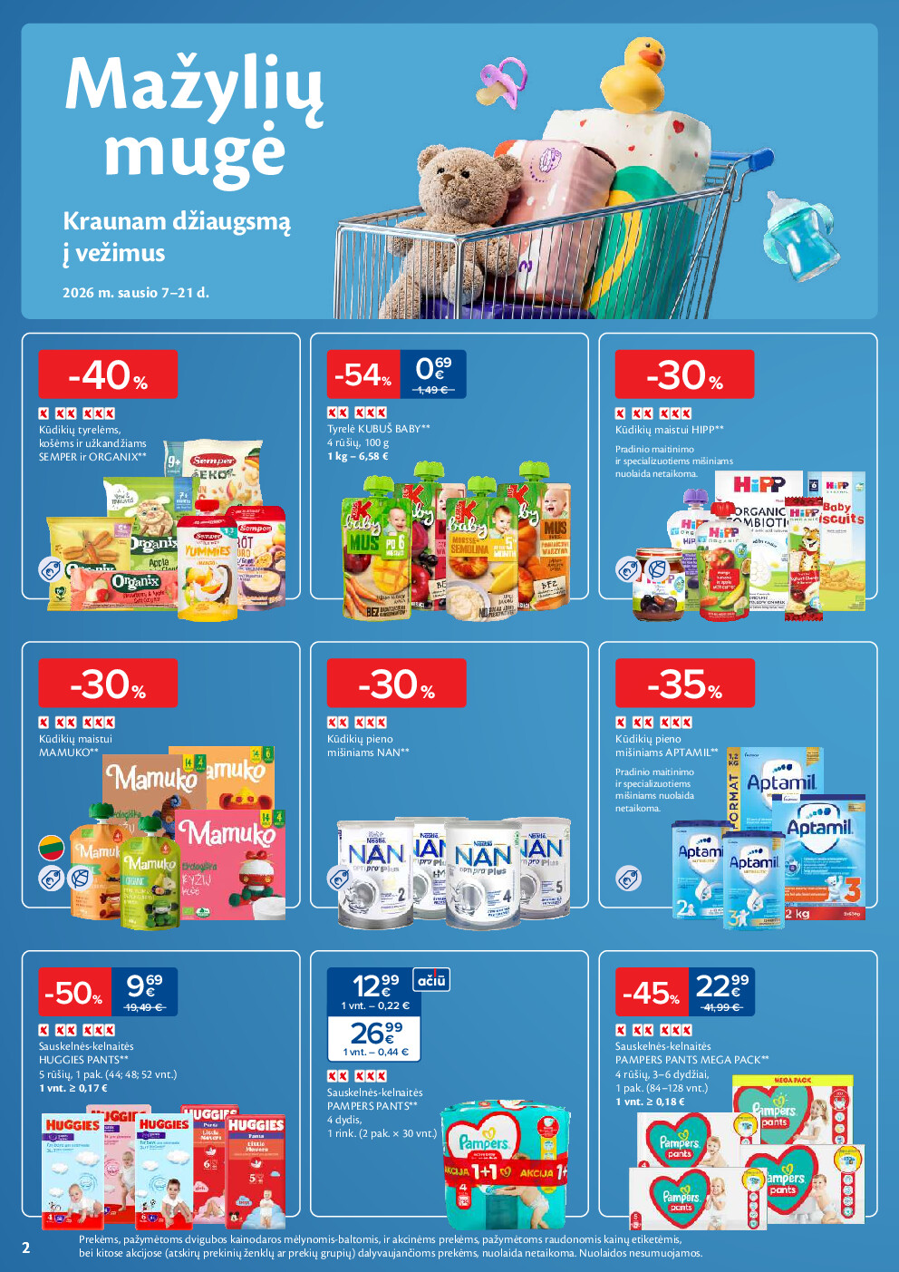 maxima - MAXIMA kaininis leidinys Nr. 2 (2026-01-06 - 2026-01-12) - page: 2