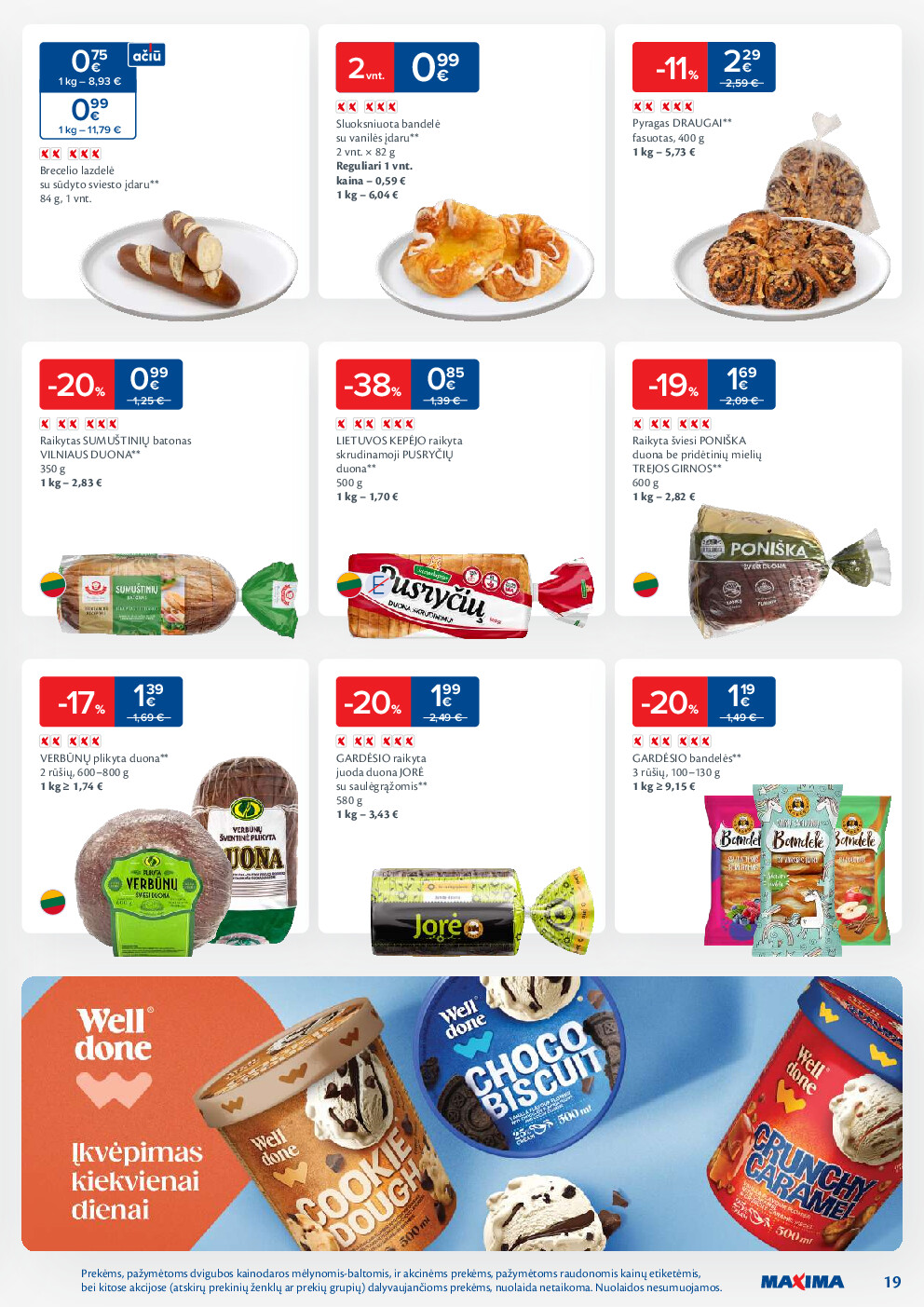 maxima - MAXIMA kaininis leidinys Nr. 2 (2026-01-06 - 2026-01-12) - page: 19