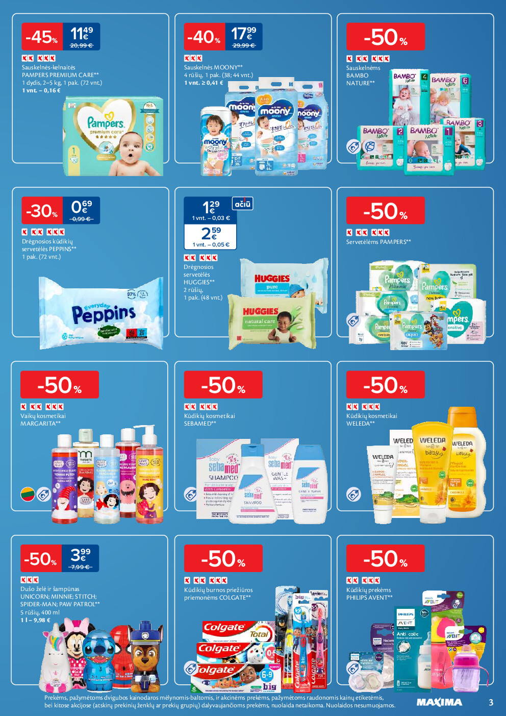 maxima - MAXIMA kaininis leidinys Nr. 2 (2026-01-06 - 2026-01-12) - page: 3