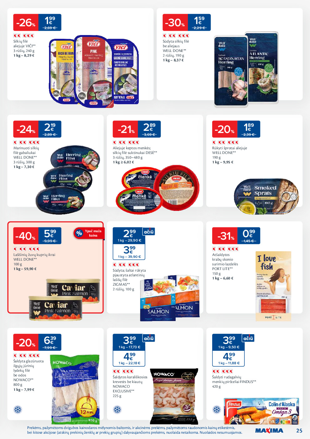 maxima - MAXIMA kaininis leidinys Nr. 2 (2026-01-06 - 2026-01-12) - page: 25