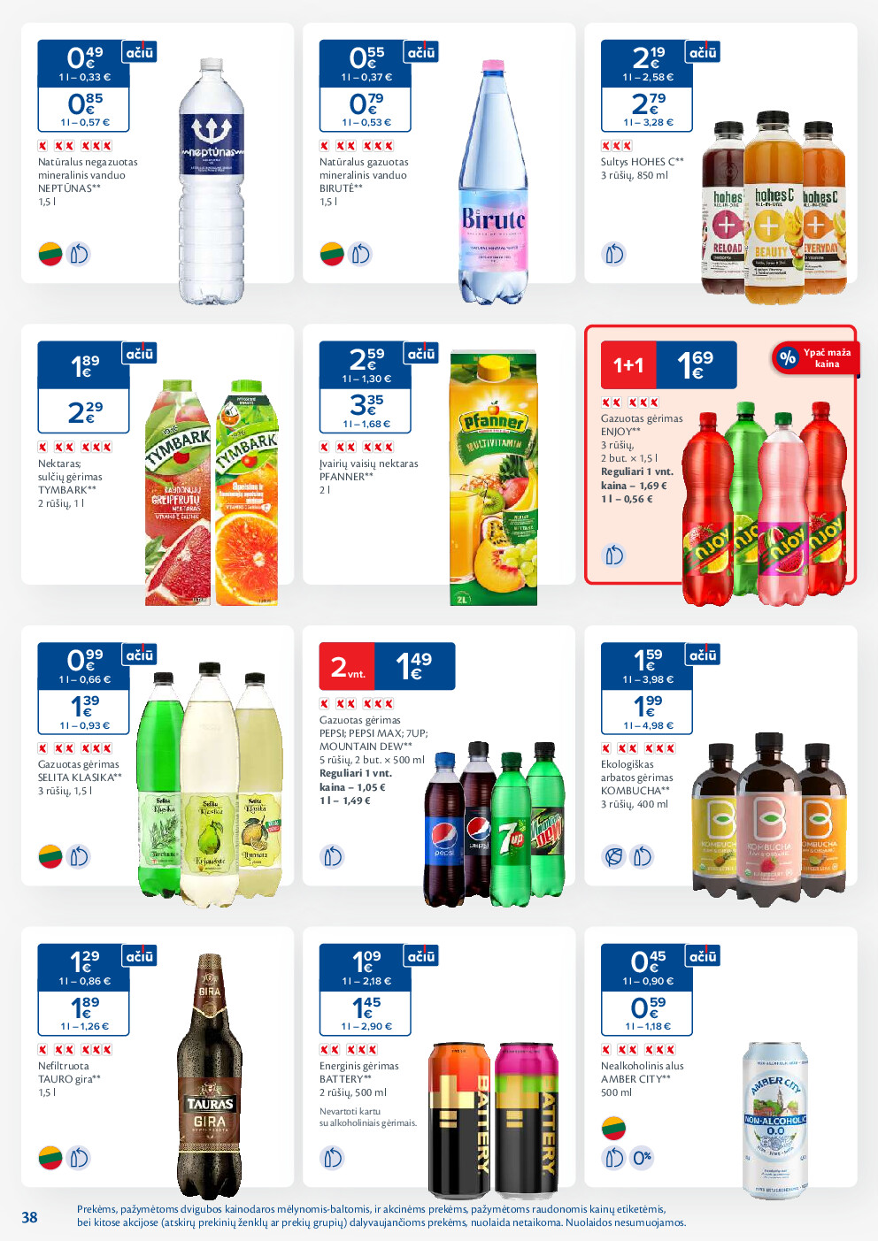 maxima - MAXIMA kaininis leidinys Nr. 2 (2026-01-06 - 2026-01-12) - page: 38