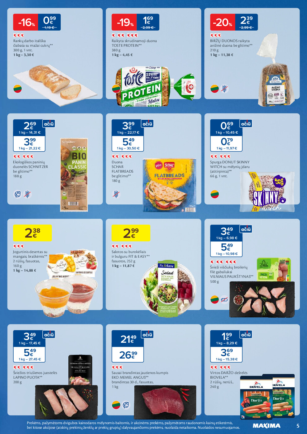 maxima - MAXIMA kaininis leidinys Nr. 2 (2026-01-06 - 2026-01-12) - page: 5