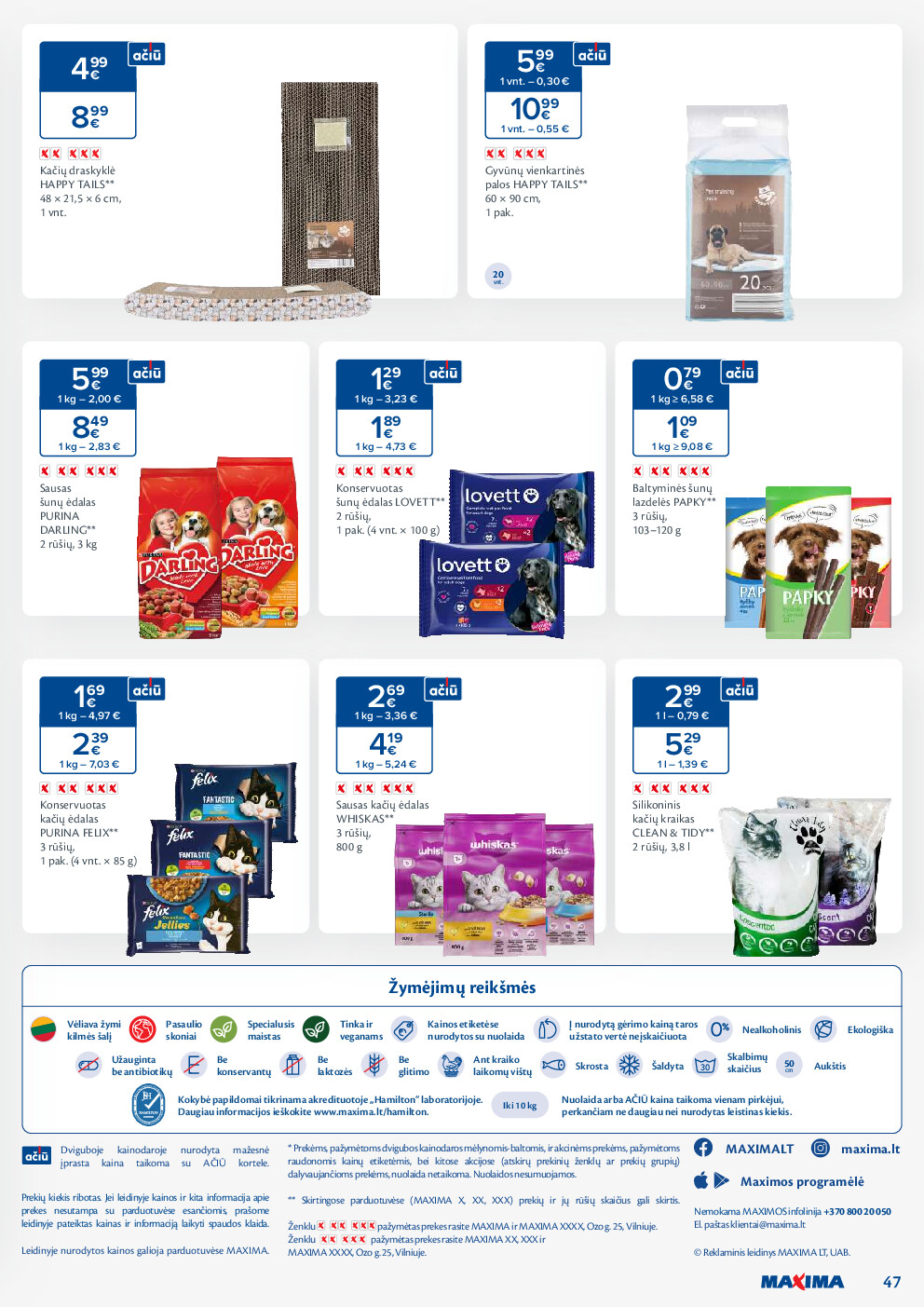 maxima - MAXIMA kaininis leidinys Nr. 2 (2026-01-06 - 2026-01-12) - page: 47