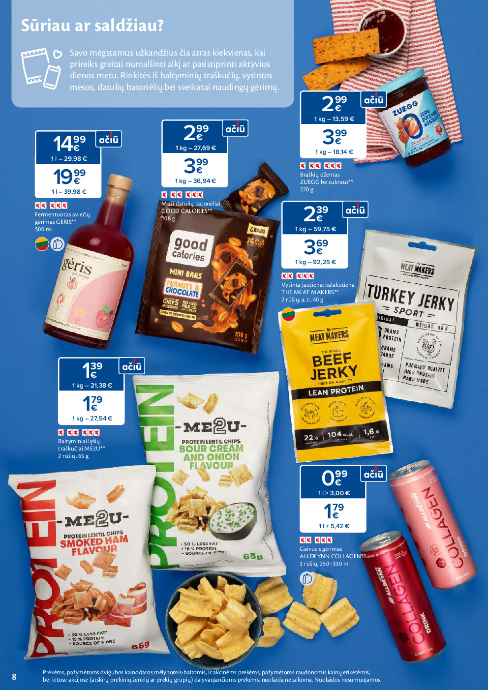 maxima - MAXIMA kaininis leidinys Nr. 2 (2026-01-06 - 2026-01-12) - page: 8