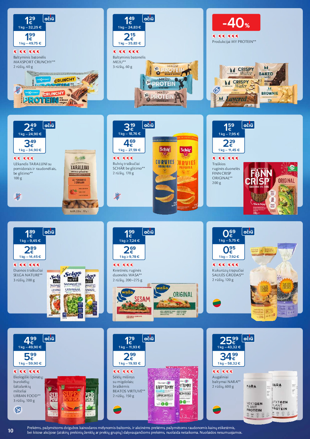 maxima - MAXIMA kaininis leidinys Nr. 2 (2026-01-06 - 2026-01-12) - page: 10