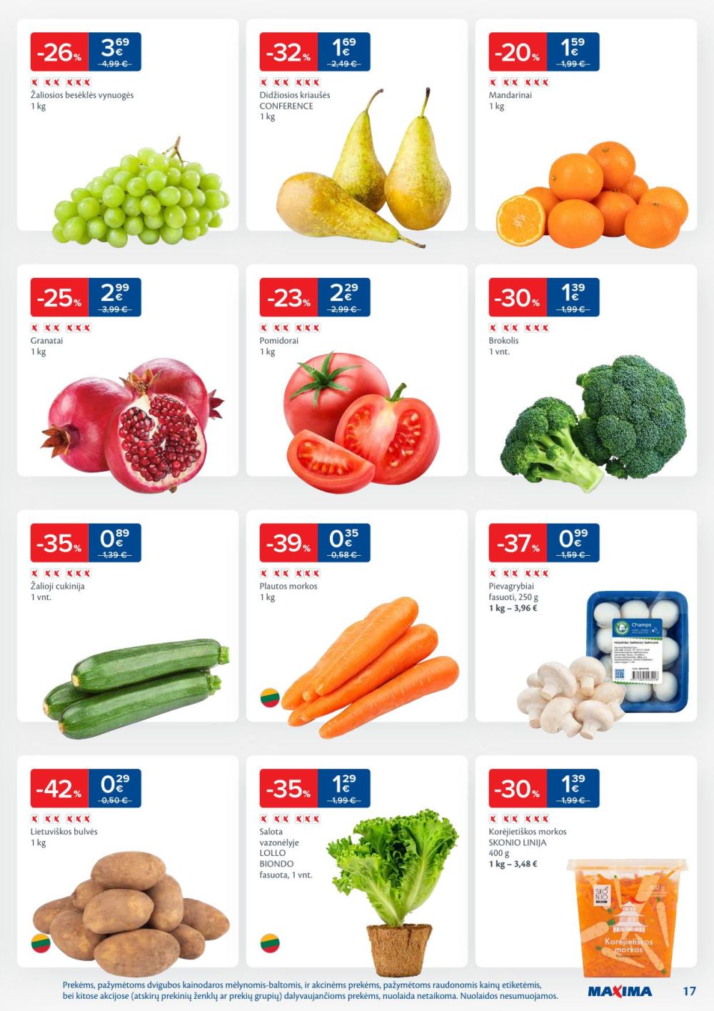 maxima - MAXIMA - Kaininis leidinys Nr.2 (2026 01 06 - 2026 01 12) - page: 17