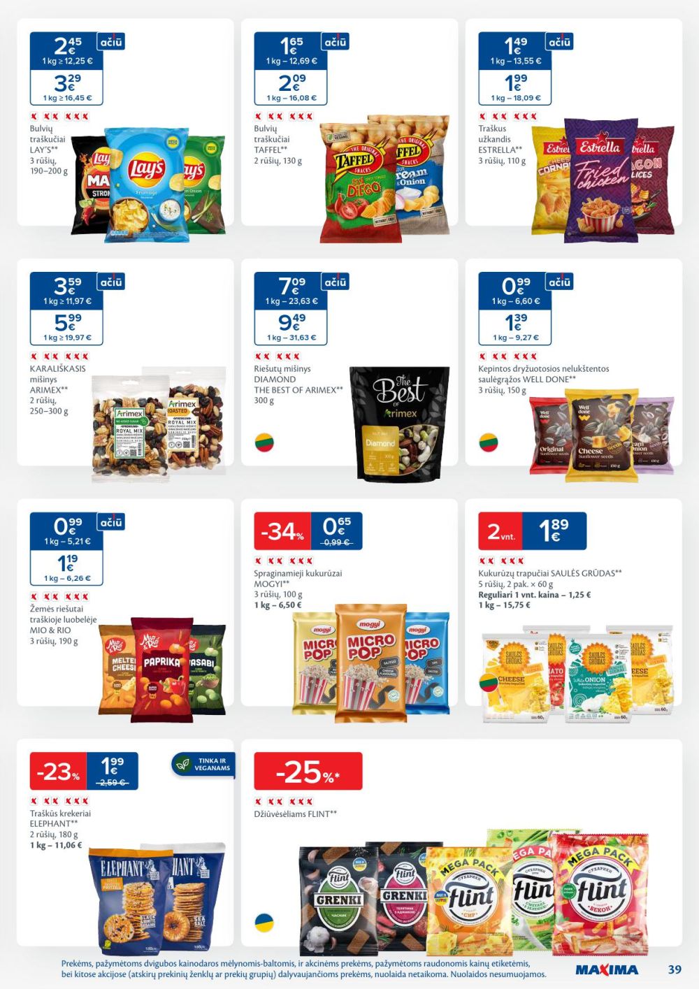 maxima - MAXIMA - Kaininis leidinys Nr.2 (2026 01 06 - 2026 01 12) - page: 39