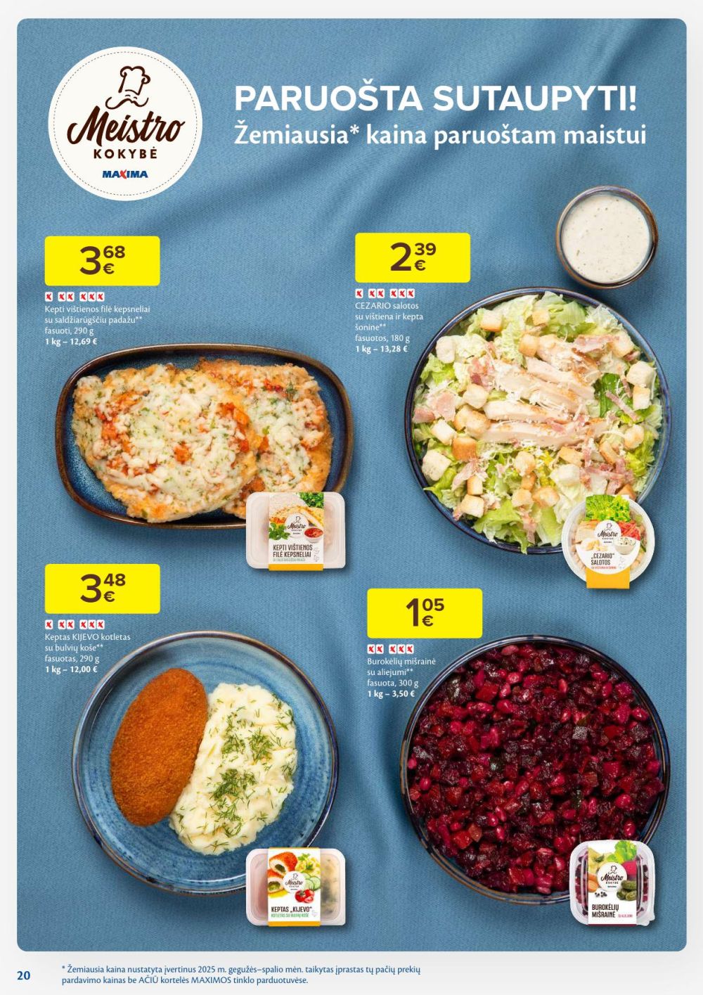 maxima - MAXIMA - Kaininis leidinys Nr.2 (2026 01 06 - 2026 01 12) - page: 20