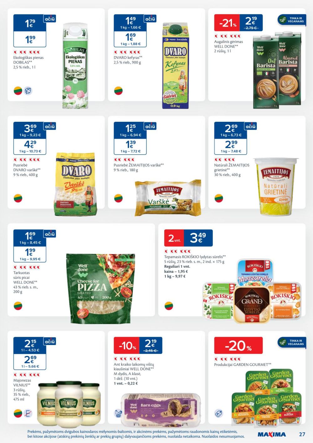 maxima - MAXIMA - Kaininis leidinys Nr.2 (2026 01 06 - 2026 01 12) - page: 27