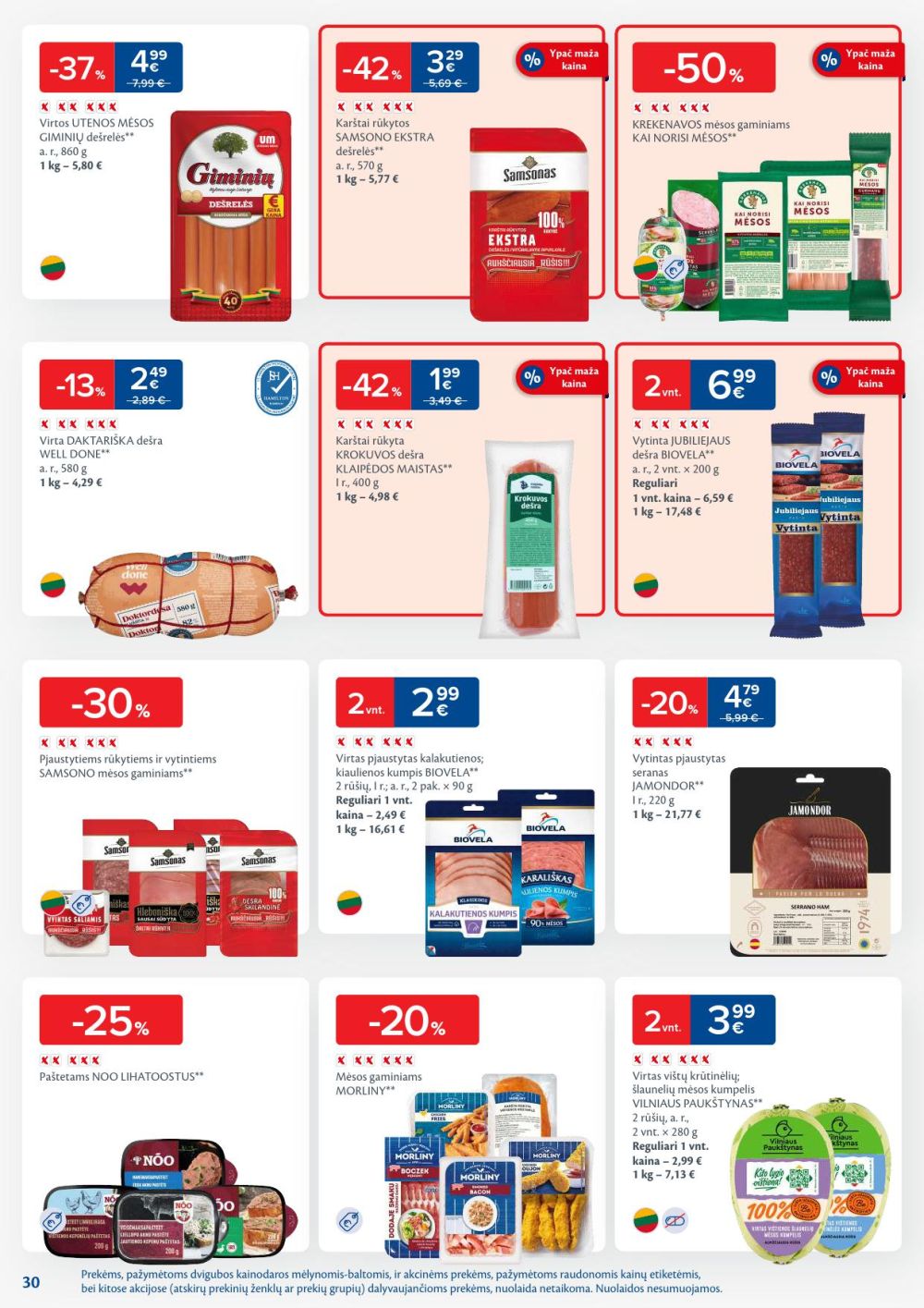 maxima - MAXIMA - Kaininis leidinys Nr.2 (2026 01 06 - 2026 01 12) - page: 30