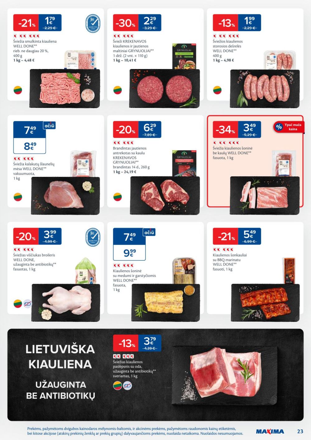 maxima - MAXIMA - Kaininis leidinys Nr.2 (2026 01 06 - 2026 01 12) - page: 23