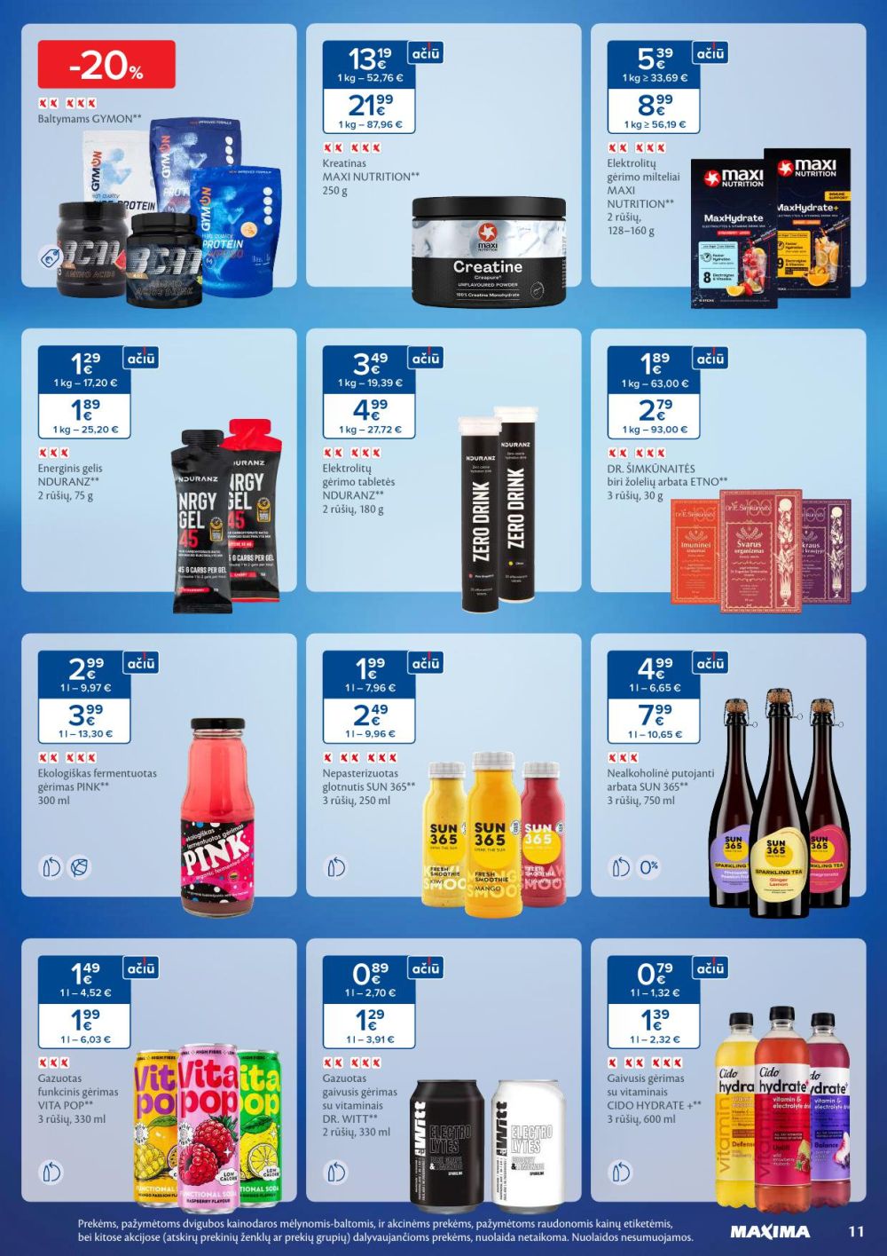 maxima - MAXIMA - Kaininis leidinys Nr.2 (2026 01 06 - 2026 01 12) - page: 11