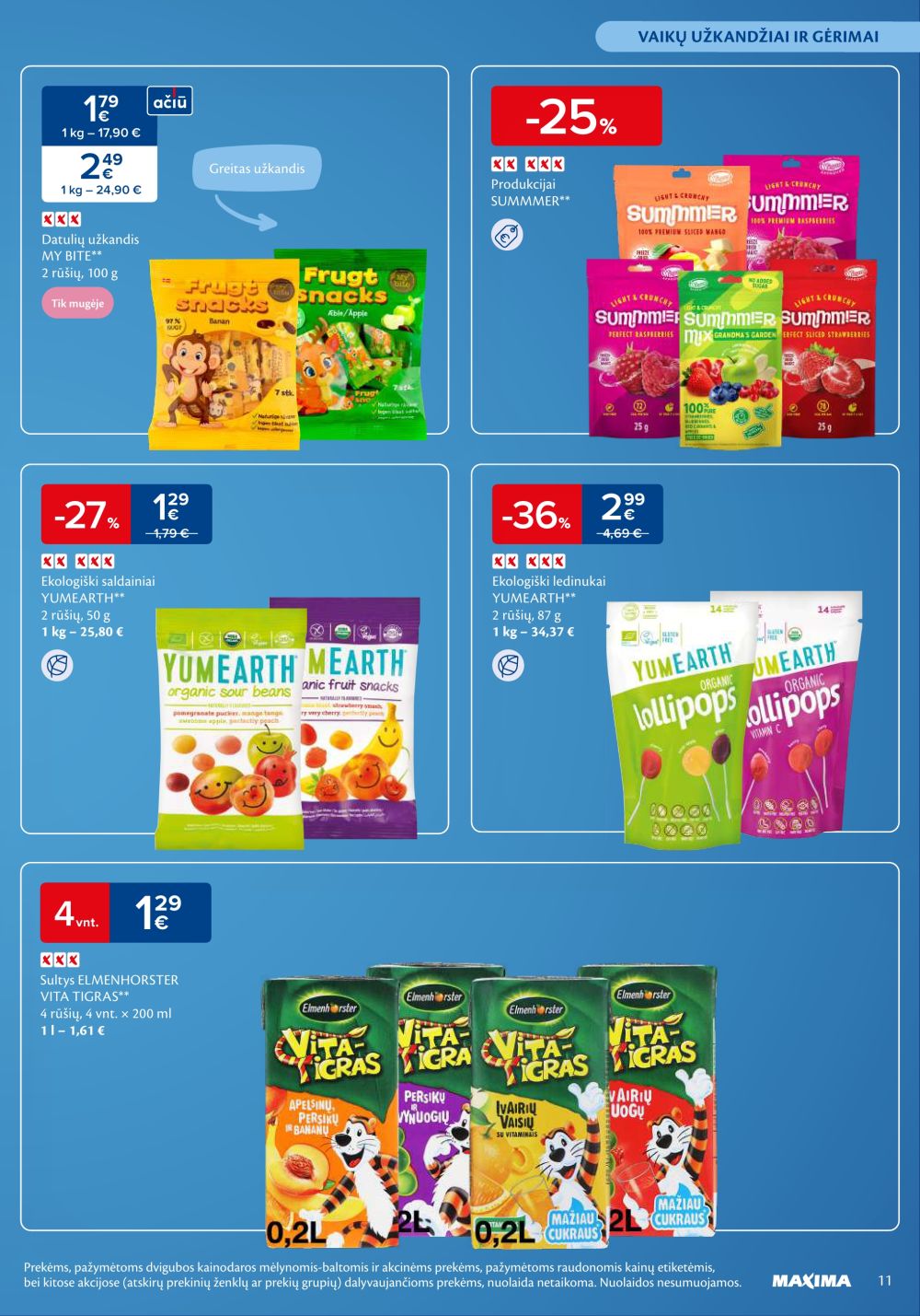 maxima - MAXIMA - Mažylių mugė (2026 01 07 - 2026 01 21) - page: 11