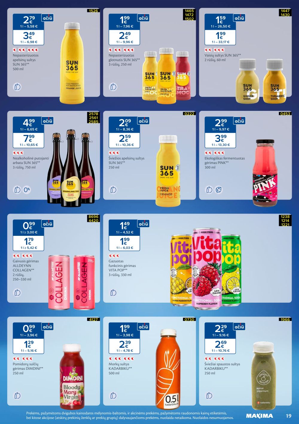maxima - MAXIMA - SVEIKUOLIŲ MĖNUO (2026 01 06 - 2026 02 02) - page: 19