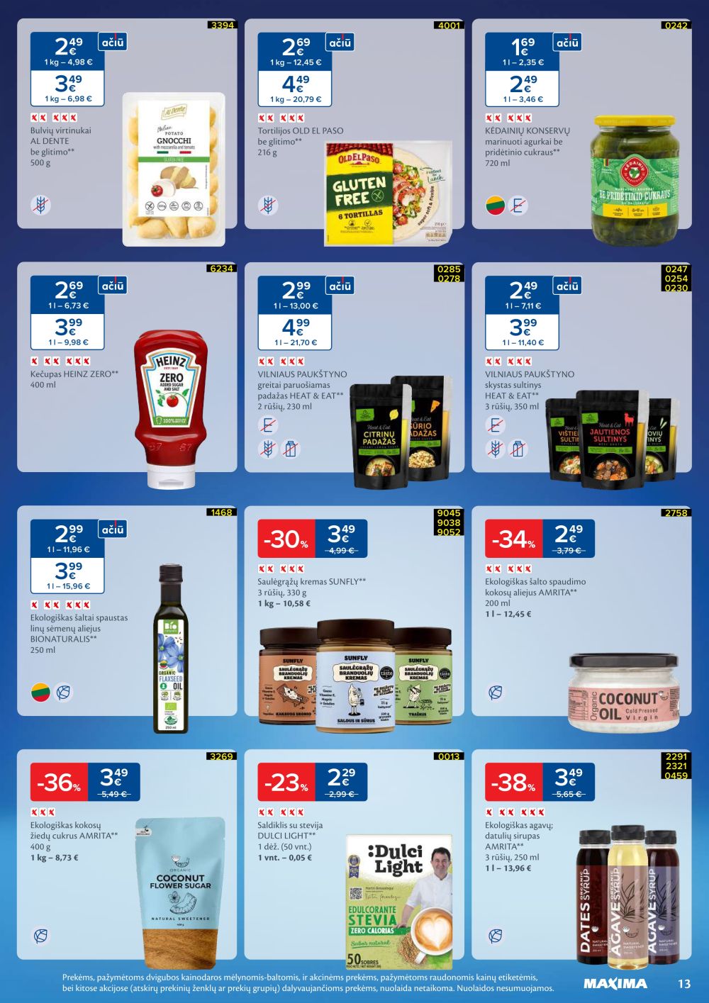 maxima - MAXIMA - SVEIKUOLIŲ MĖNUO (2026 01 06 - 2026 02 02) - page: 13
