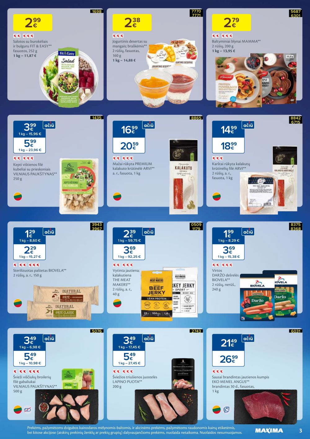 maxima - MAXIMA - SVEIKUOLIŲ MĖNUO (2026 01 06 - 2026 02 02) - page: 3