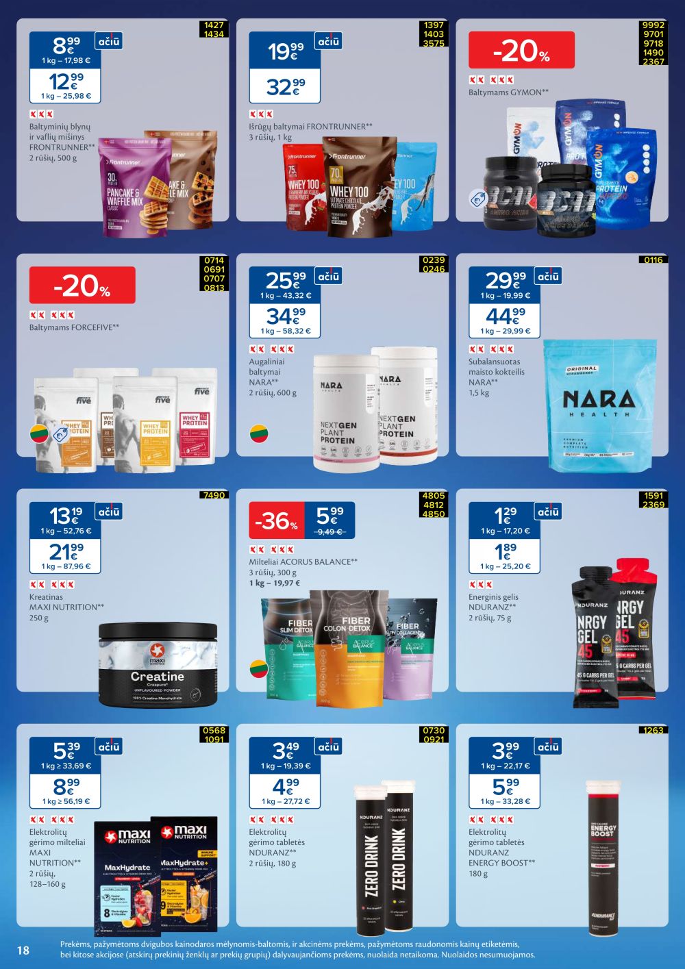 maxima - MAXIMA - SVEIKUOLIŲ MĖNUO (2026 01 06 - 2026 02 02) - page: 18