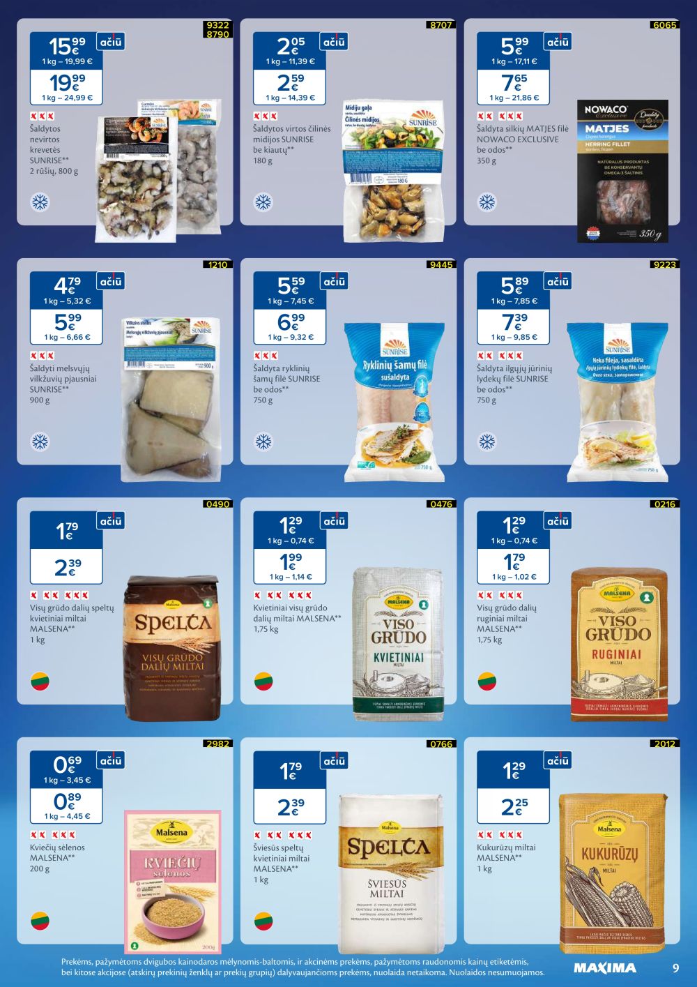maxima - MAXIMA - SVEIKUOLIŲ MĖNUO (2026 01 06 - 2026 02 02) - page: 9