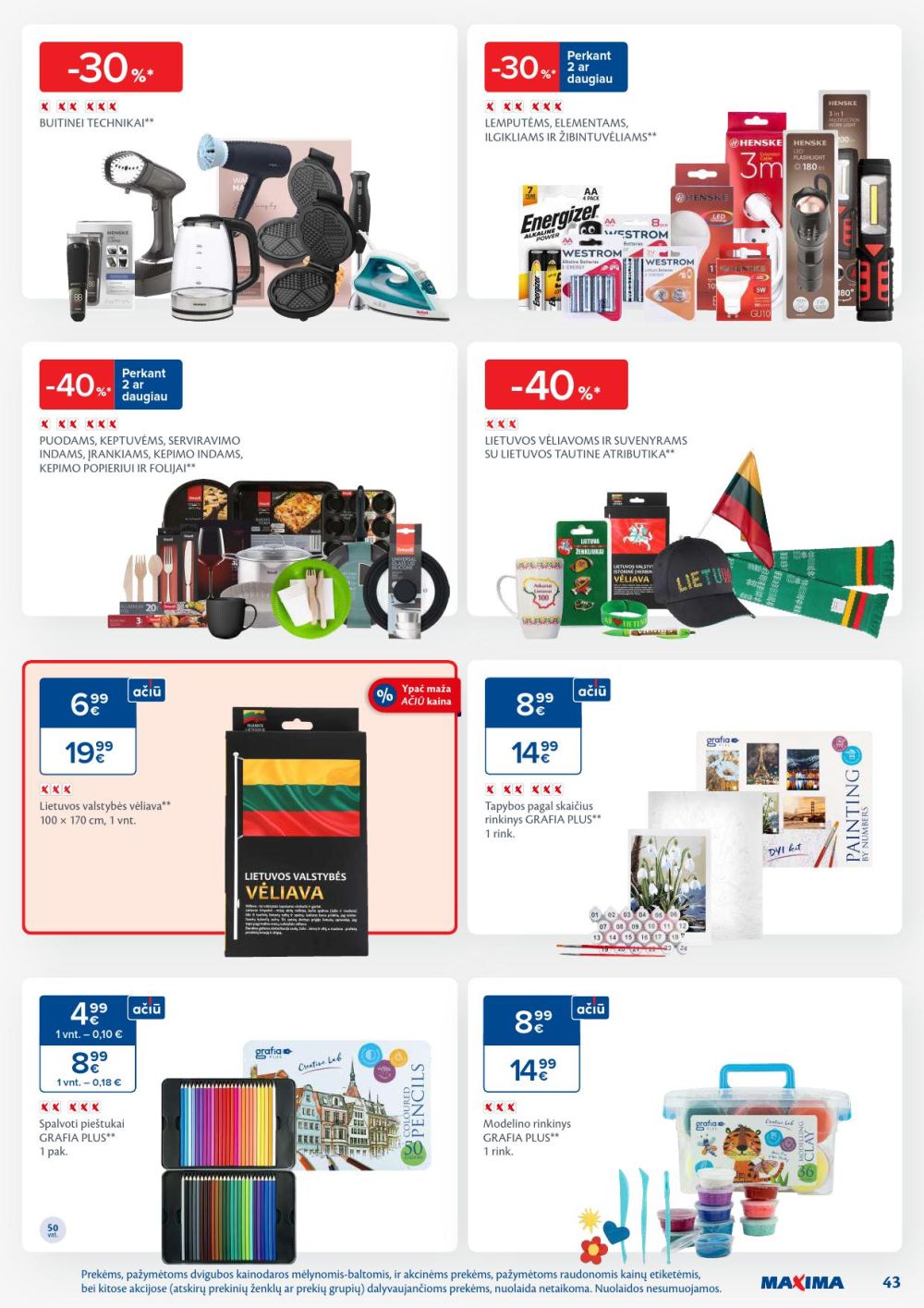 maxima - MAXIMA - Kaininis leidinys Nr.3 (2026 01 13 - 2026 01 19) - page: 43