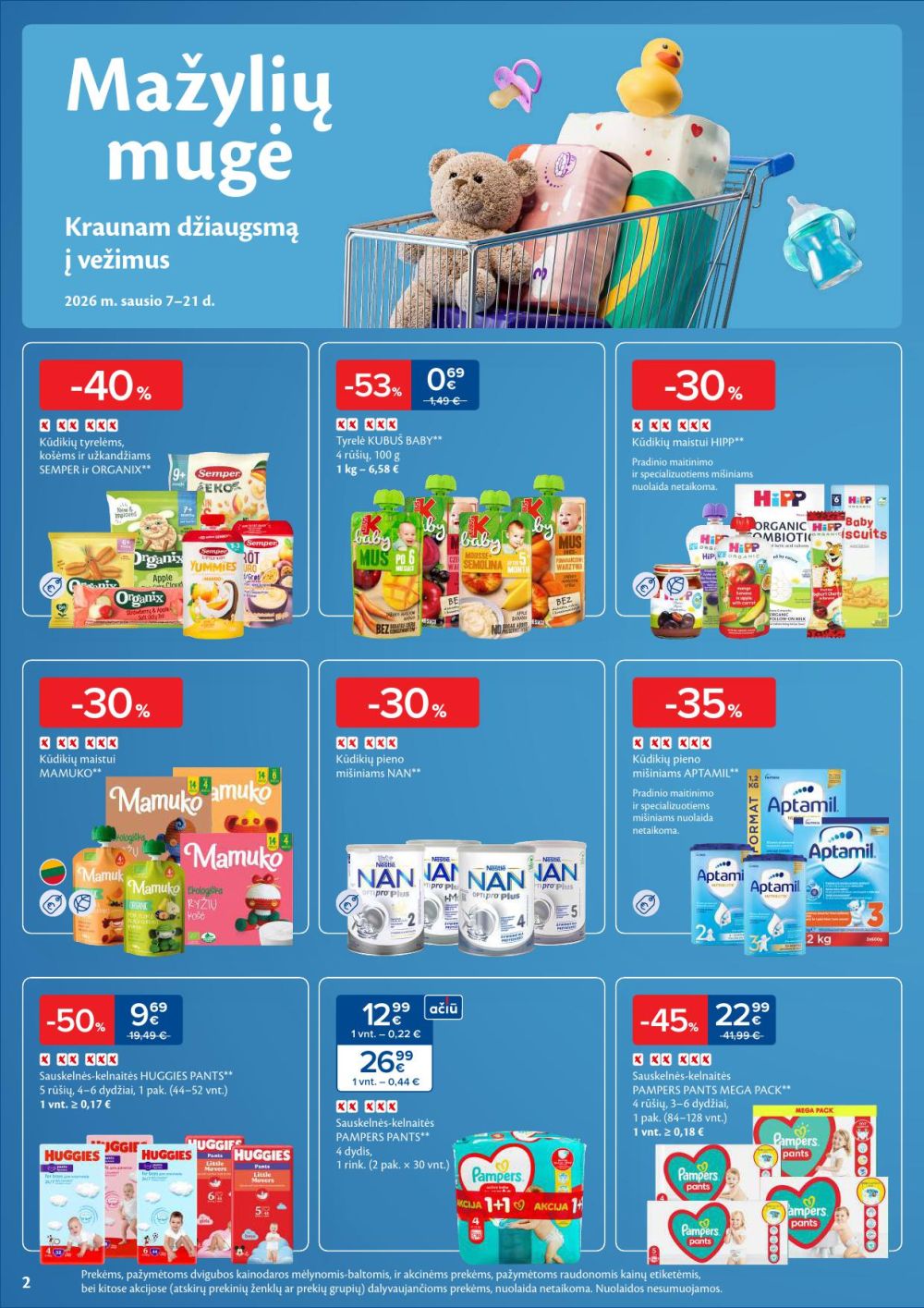 maxima - MAXIMA - Kaininis leidinys Nr.3 (2026 01 13 - 2026 01 19) - page: 2