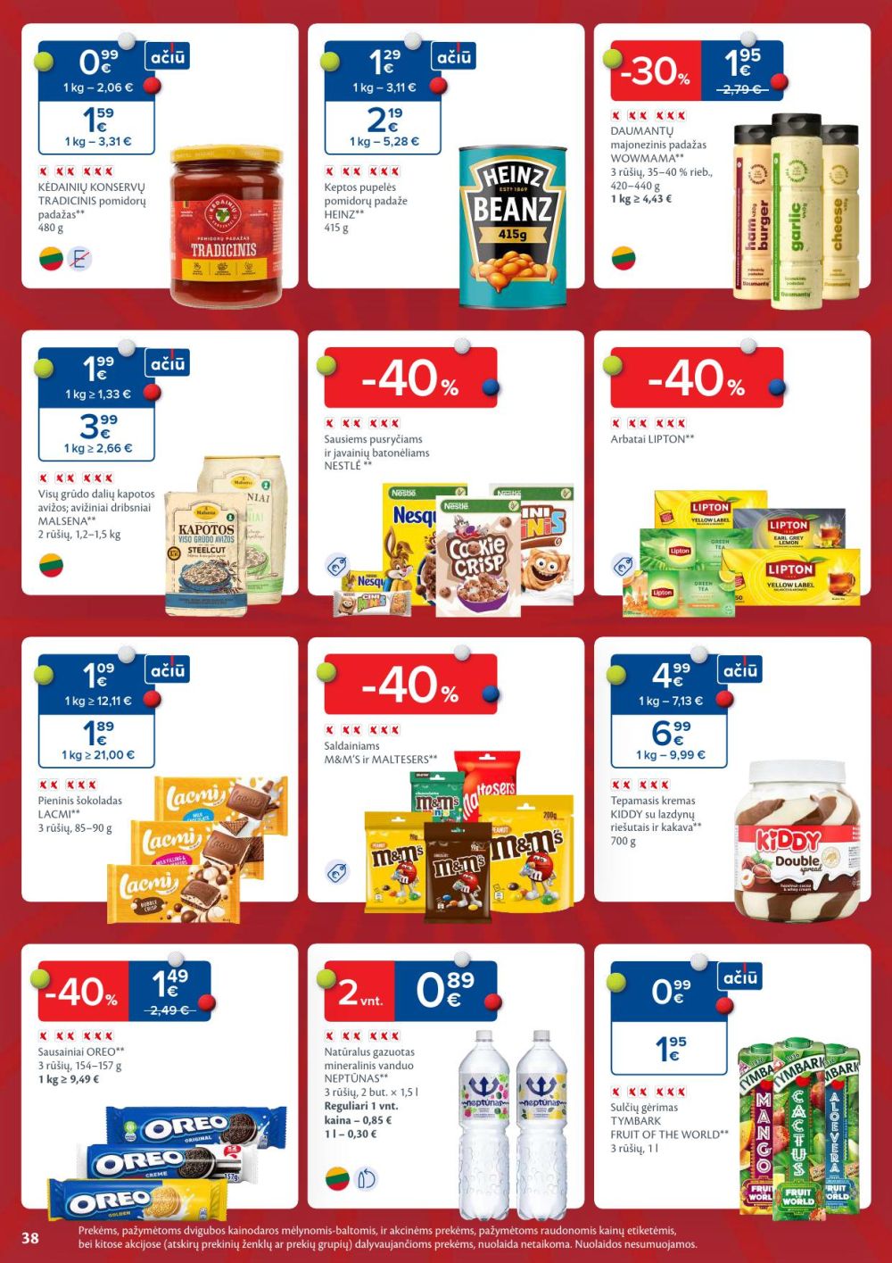 maxima - MAXIMA - Kaininis leidinys Nr.3 (2026 01 13 - 2026 01 19) - page: 38