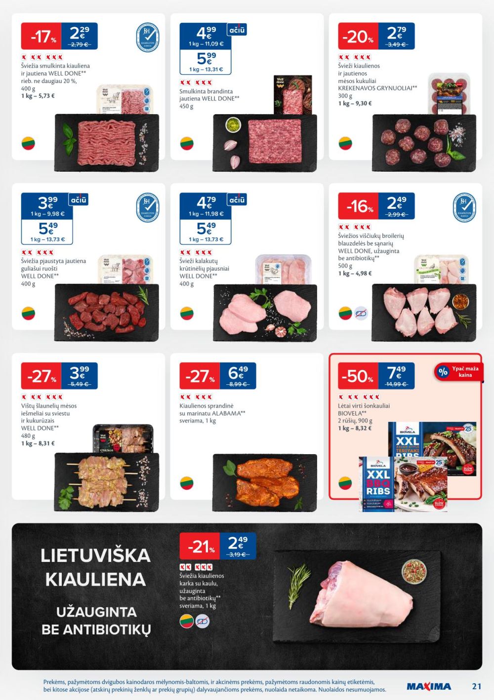 maxima - MAXIMA - Kaininis leidinys Nr.3 (2026 01 13 - 2026 01 19) - page: 21