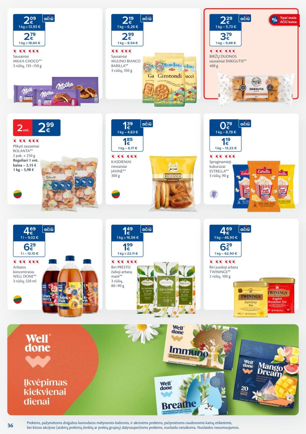 maxima - MAXIMA - Kaininis leidinys Nr.4 (2026 01 20 - 2026 01 26) - page: 36