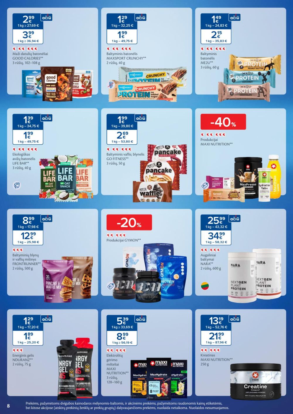 maxima - MAXIMA - Kaininis leidinys Nr.4 (2026 01 20 - 2026 01 26) - page: 8