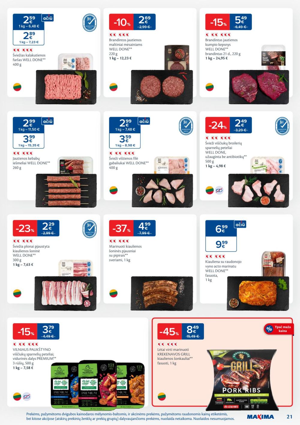 maxima - MAXIMA - Kaininis leidinys Nr.4 (2026 01 20 - 2026 01 26) - page: 21