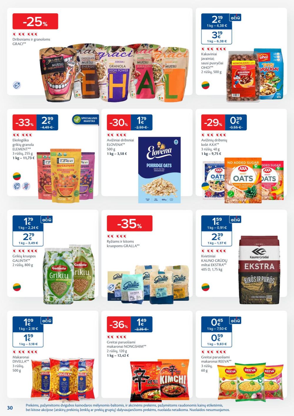 maxima - MAXIMA - Kaininis leidinys Nr.4 (2026 01 20 - 2026 01 26) - page: 30