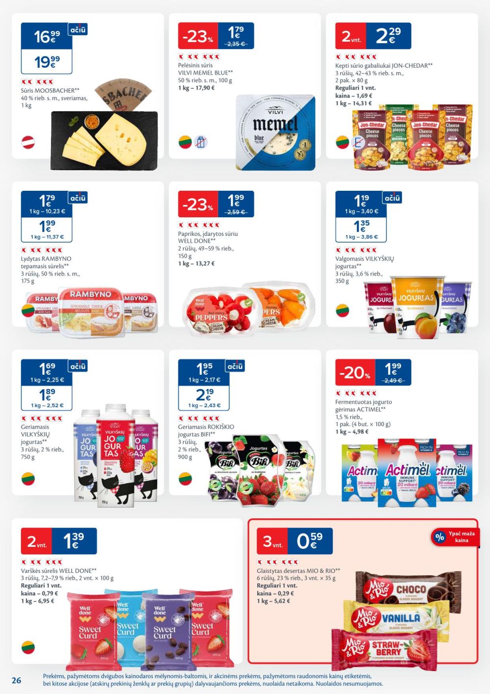 maxima - MAXIMA - Kaininis leidinys Nr.4 (2026 01 20 - 2026 01 26) - page: 26