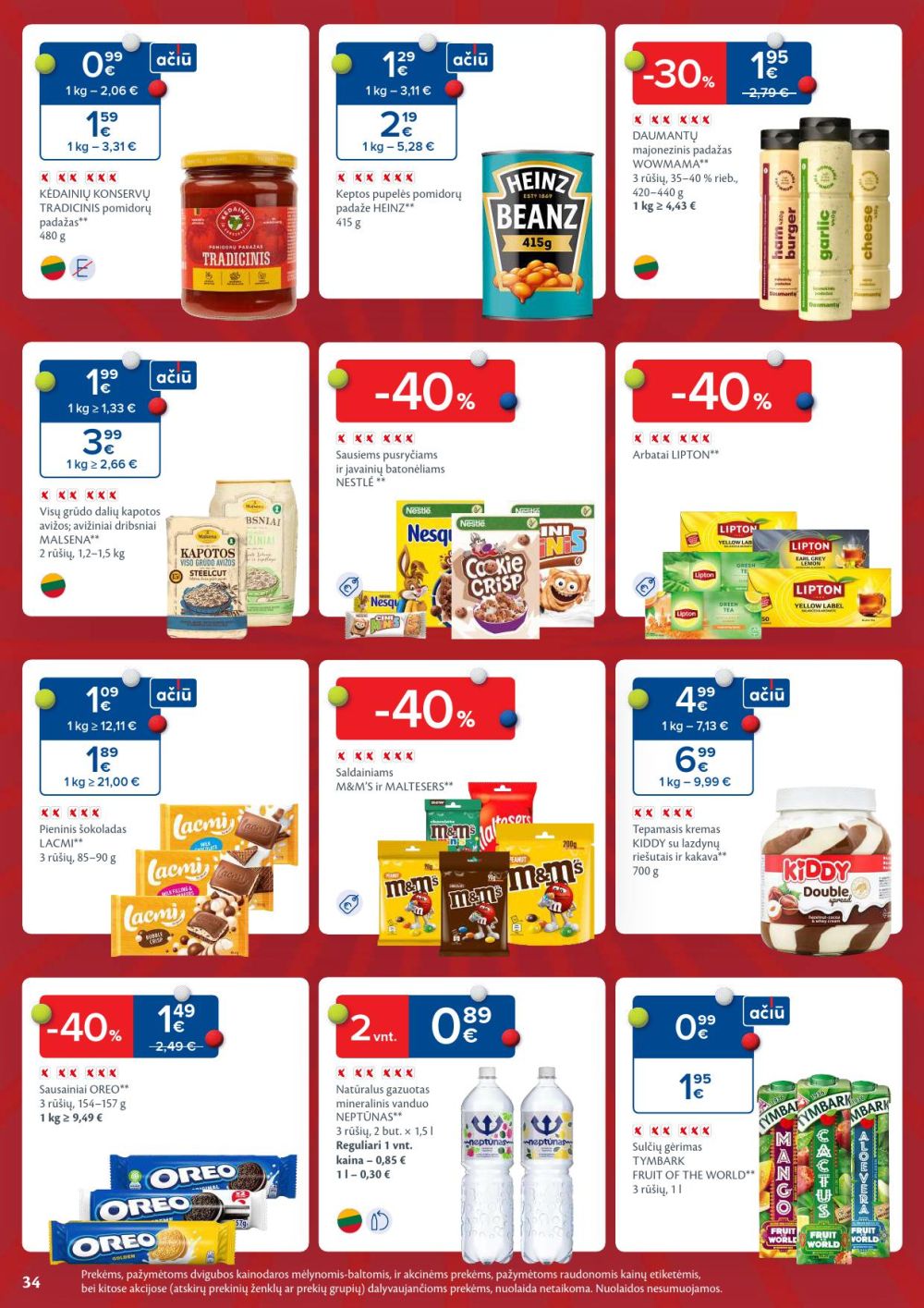 maxima - MAXIMA - Kaininis leidinys Nr.4 (2026 01 20 - 2026 01 26) - page: 34