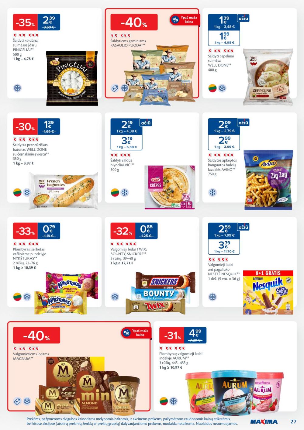 maxima - MAXIMA - Kaininis leidinys Nr.4 (2026 01 20 - 2026 01 26) - page: 27