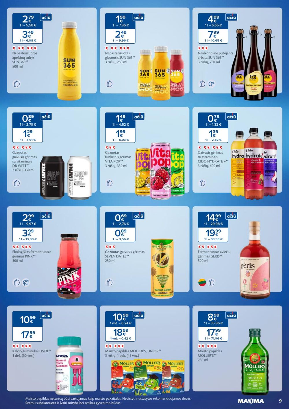 maxima - MAXIMA - Kaininis leidinys Nr.4 (2026 01 20 - 2026 01 26) - page: 9