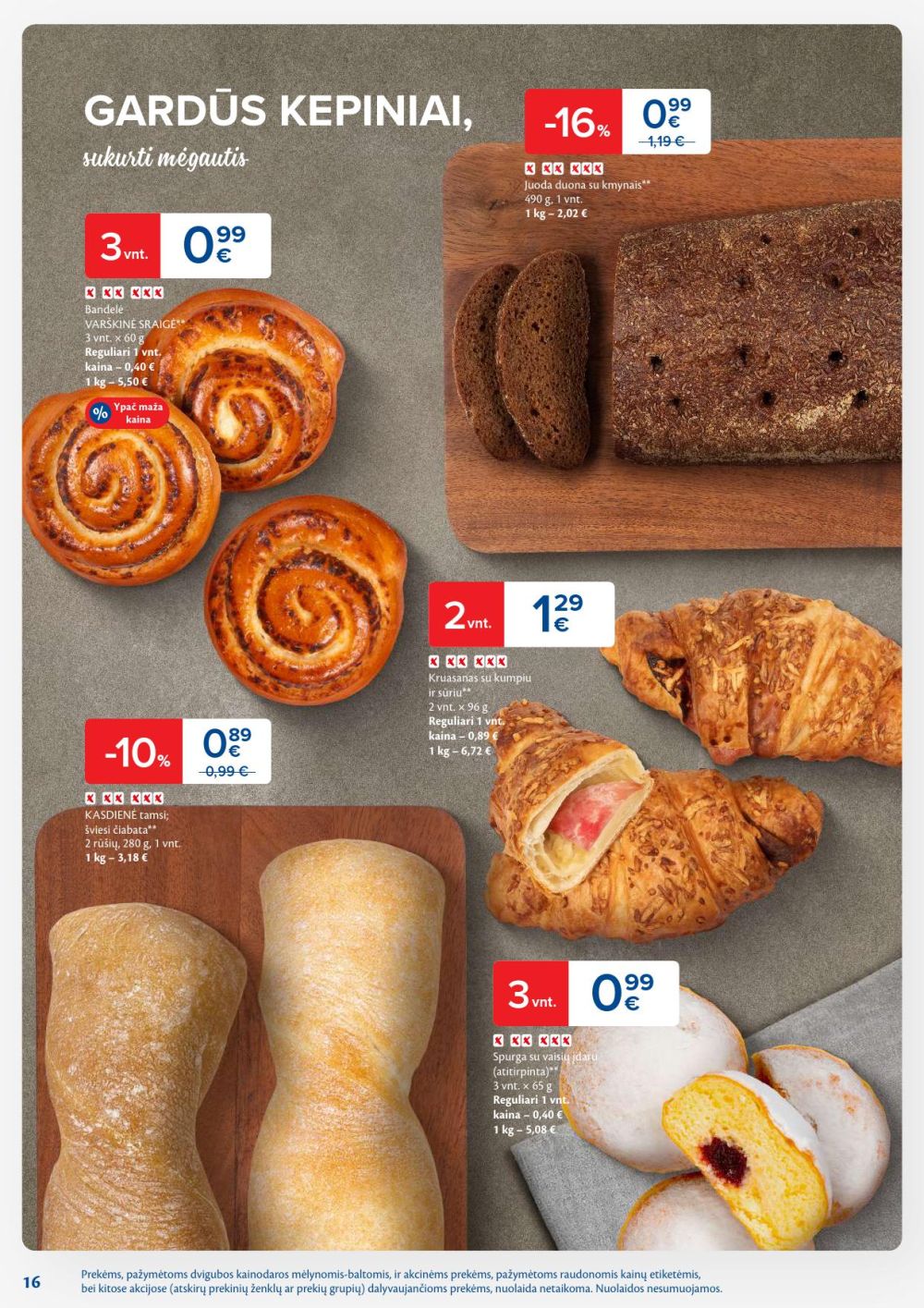 maxima - MAXIMA - Kaininis leidinys Nr.4 (2026 01 20 - 2026 01 26) - page: 16