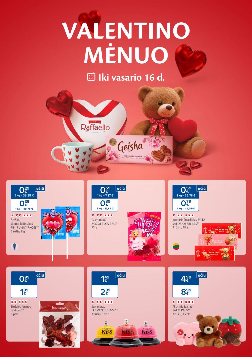 maxima - MAXIMA - Valentino mėnuo (2026 01 22 - 2026 02 16)