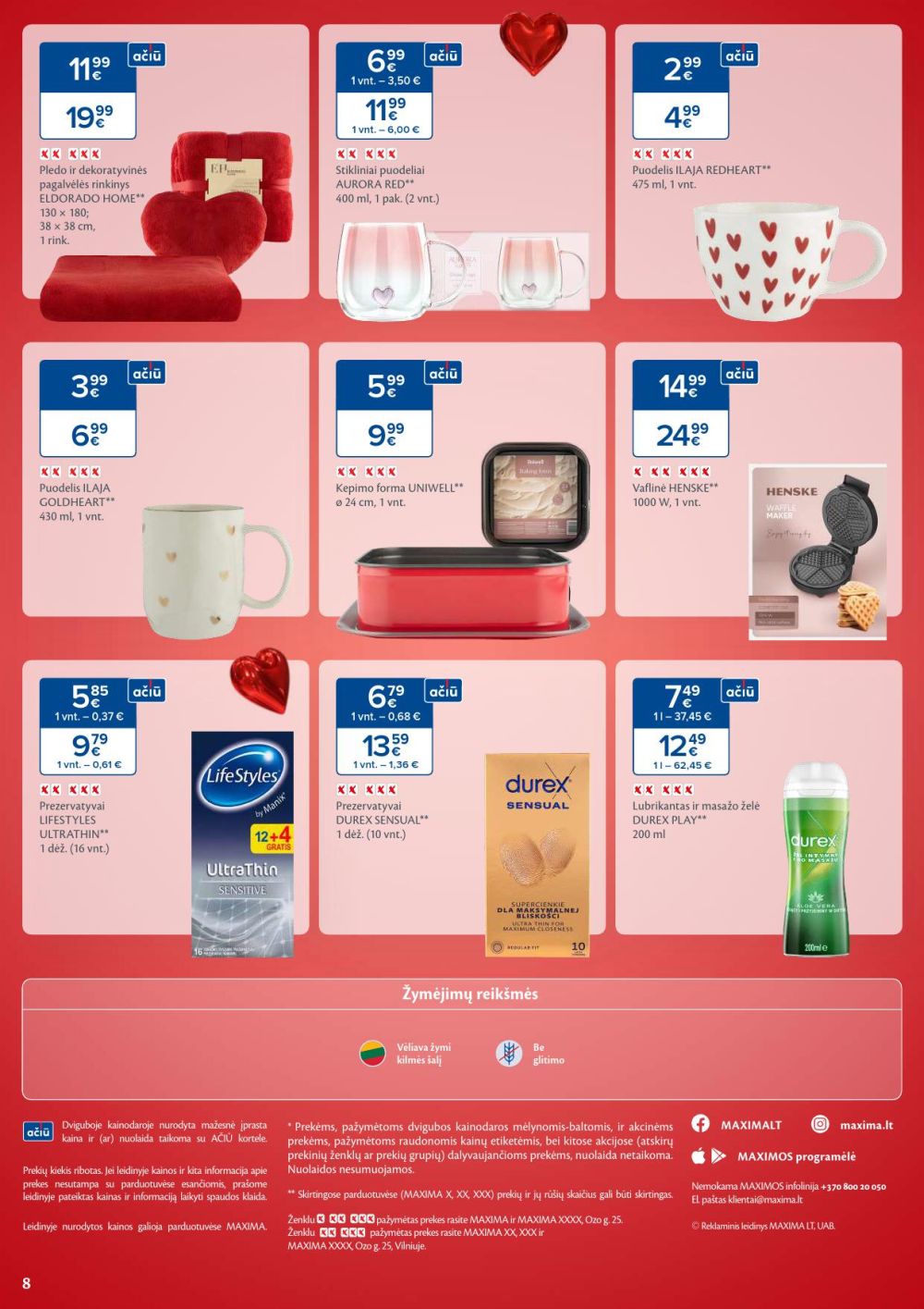 maxima - MAXIMA - Valentino mėnuo (2026 01 22 - 2026 02 16) - page: 8