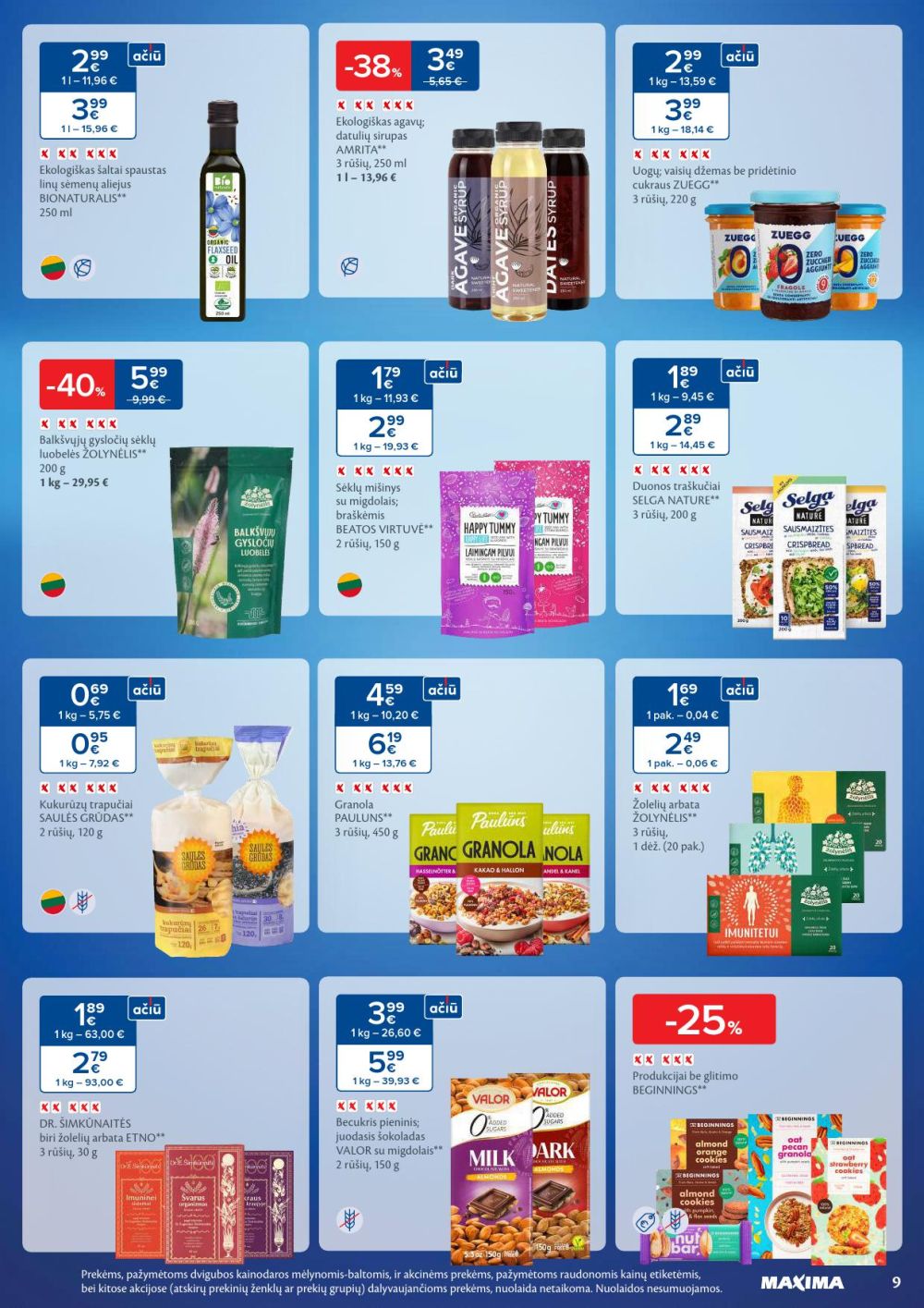 maxima - MAXIMA - Kaininis leidinys Nr.5 (2026 01 27 - 2026 02 02) - page: 9