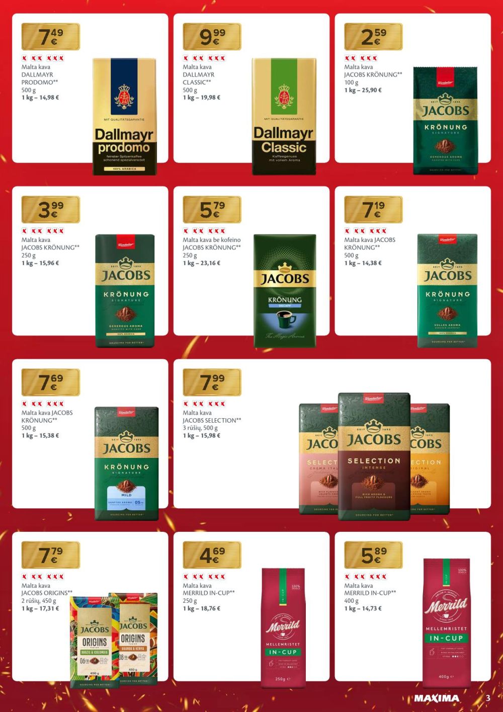 maxima - MAXIMA - Nukalta kaina – visada kaip per akciją (2026 01 27 - 2026 02 02) - page: 3