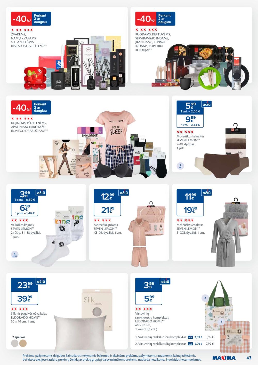 maxima - MAXIMA - Kaininis leidinys Nr.6 (2026 02 03 - 2026 02 09) - page: 43