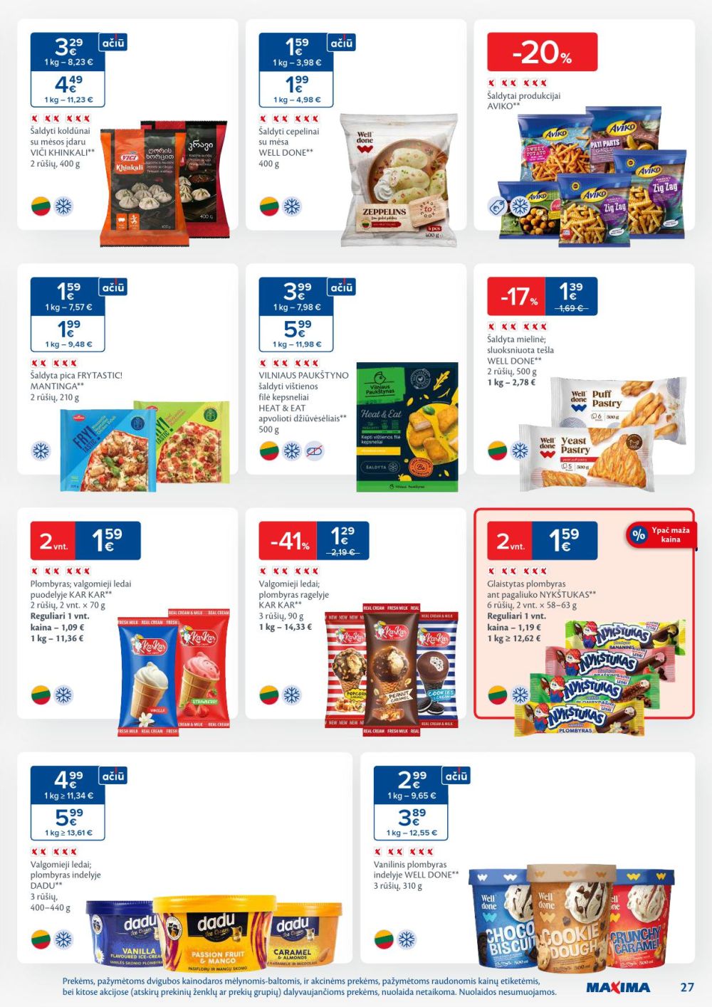 maxima - MAXIMA - Kaininis leidinys Nr.6 (2026 02 03 - 2026 02 09) - page: 27