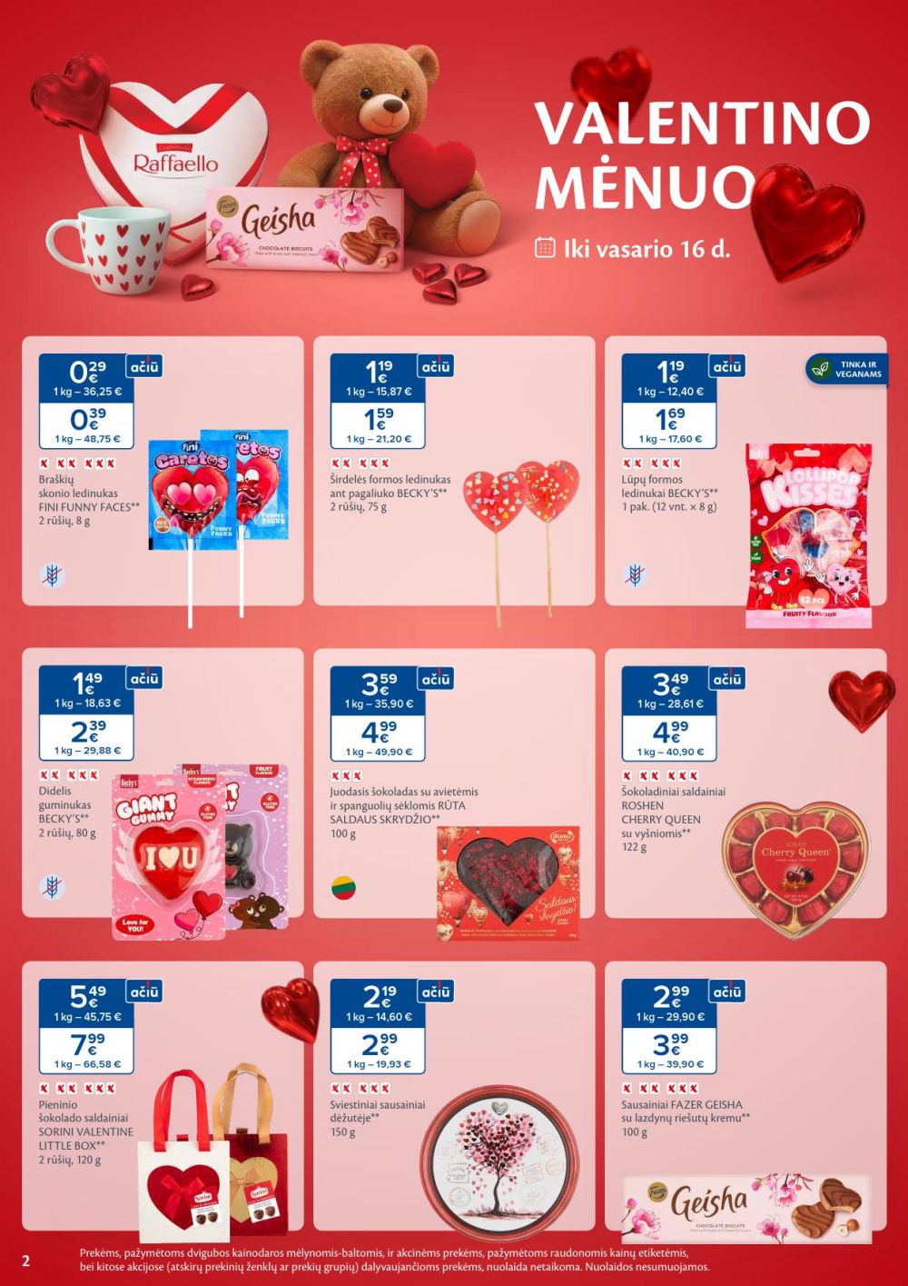 maxima - MAXIMA - Kaininis leidinys Nr.6 (2026 02 03 - 2026 02 09) - page: 2