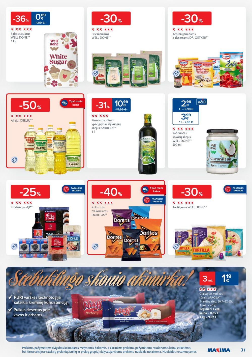 maxima - MAXIMA - Kaininis leidinys Nr.6 (2026 02 03 - 2026 02 09) - page: 31