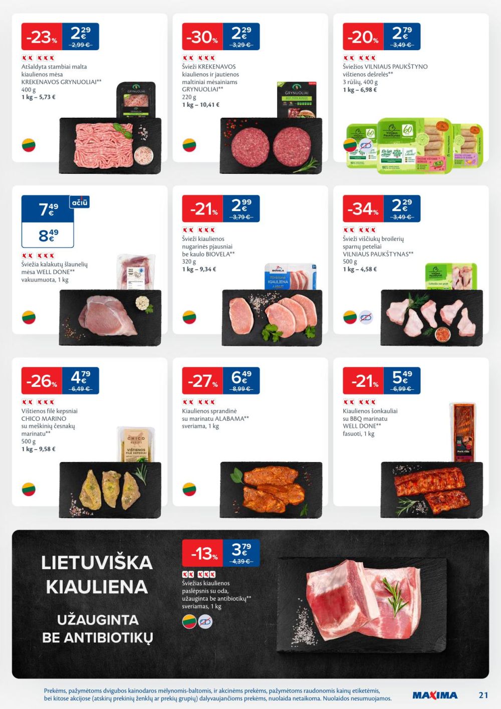 maxima - MAXIMA - Kaininis leidinys Nr.6 (2026 02 03 - 2026 02 09) - page: 21